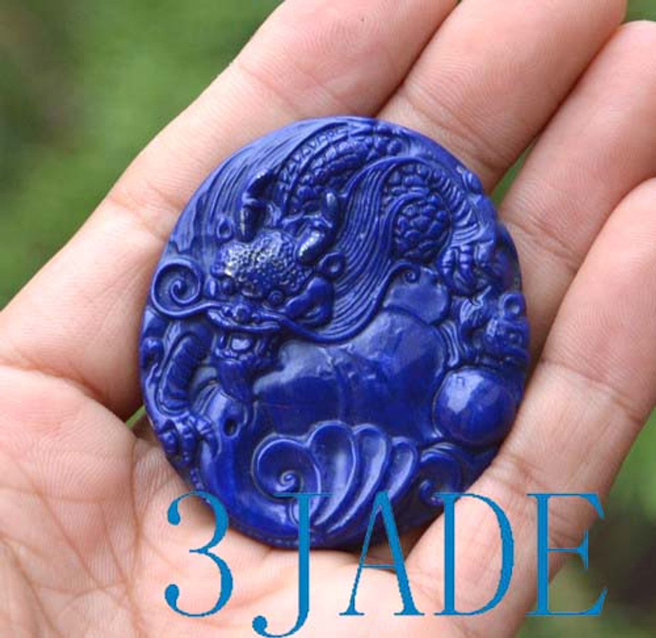 lapis lazuli carving