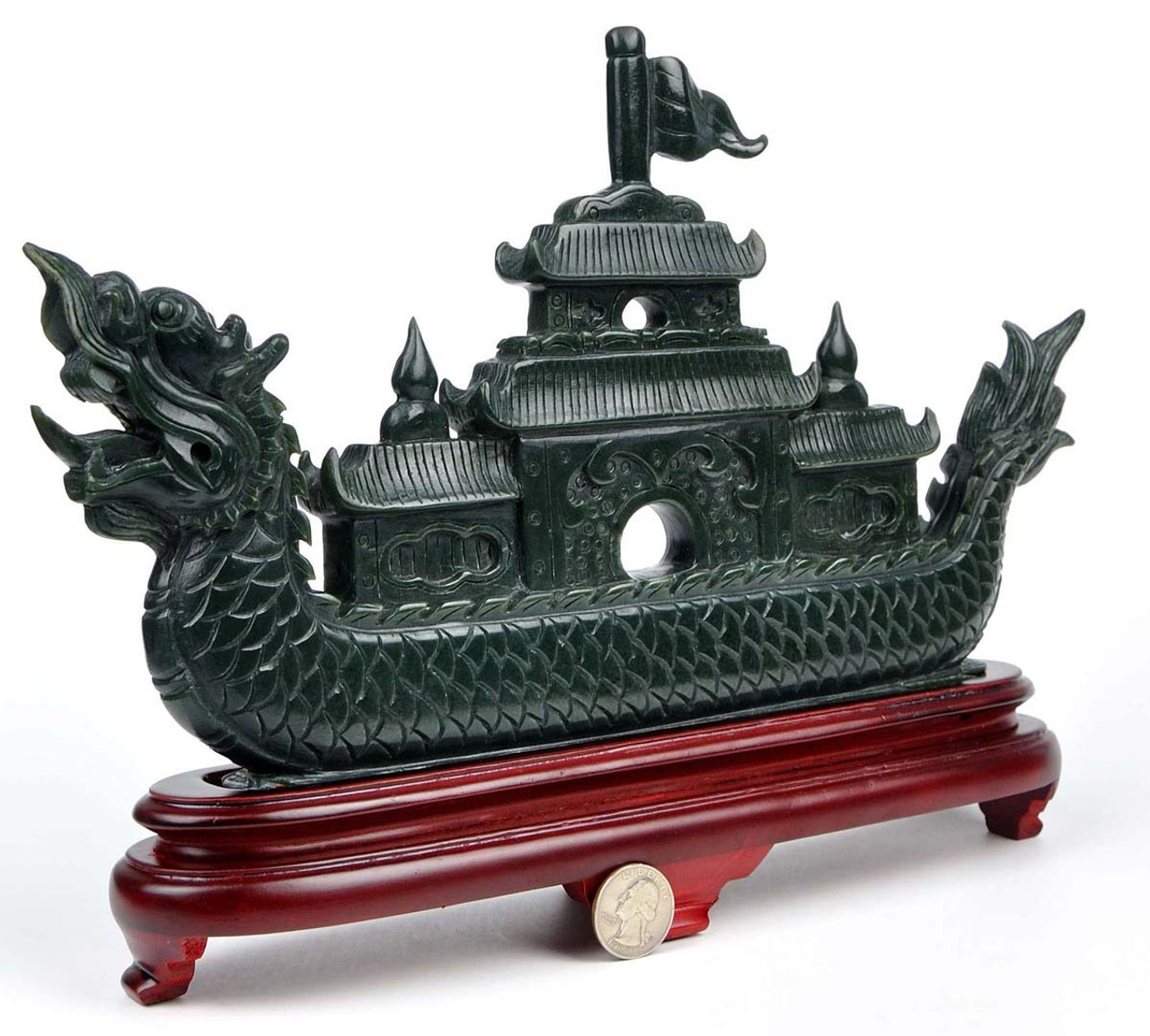 dragon boat figurine