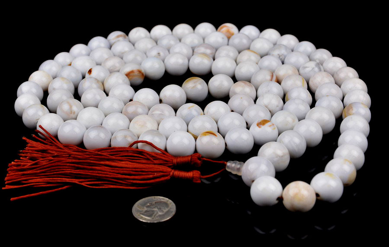 Petrified Wood Prayer Beads