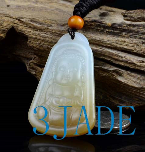 jade  double-face Buddha carving