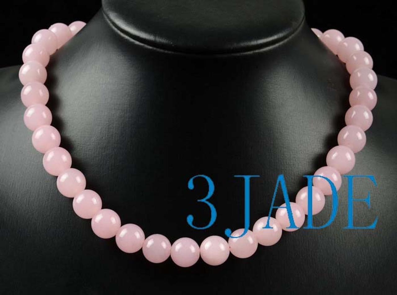 pink jade jewelry