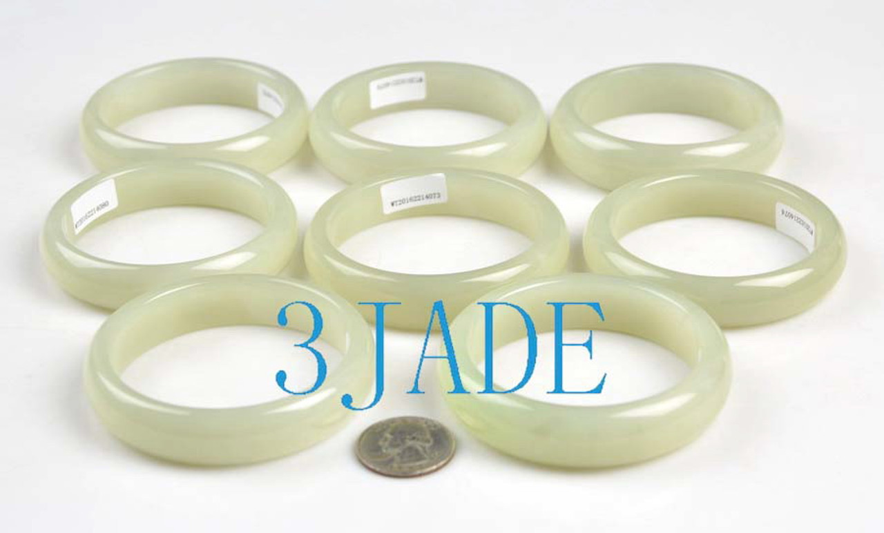 white jade bangle