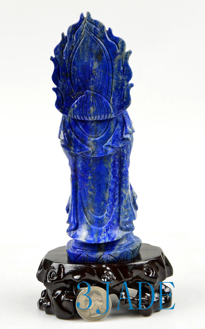 carved Kwan yin