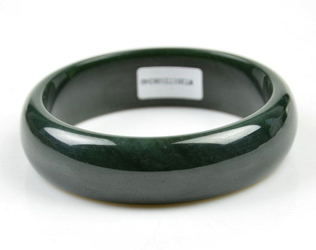 dark green jade bracelet