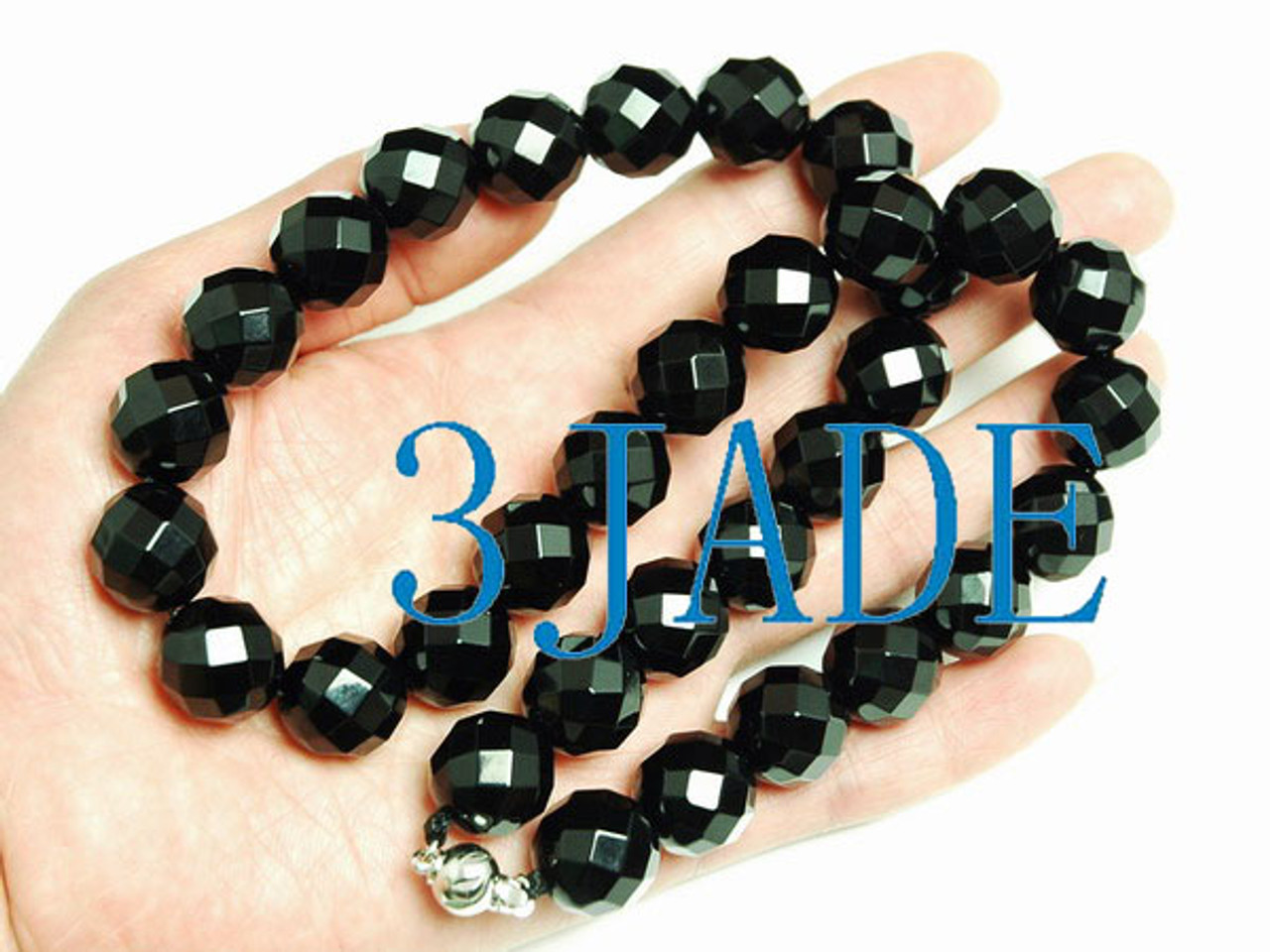 14mm beads necklace