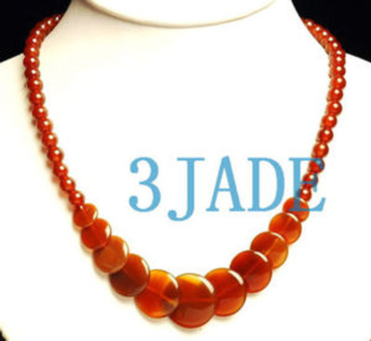 Agate beads necklace 