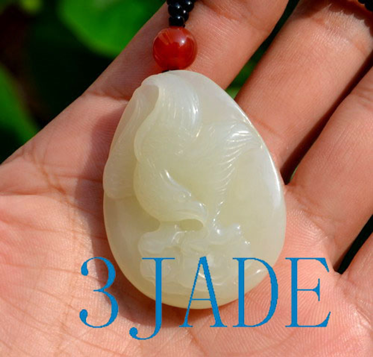 jade eagle pendant