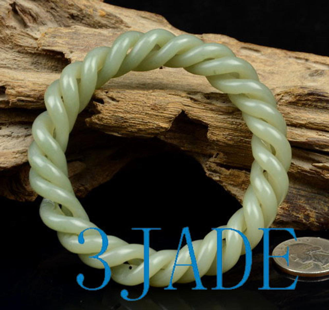 twisted rope bangle