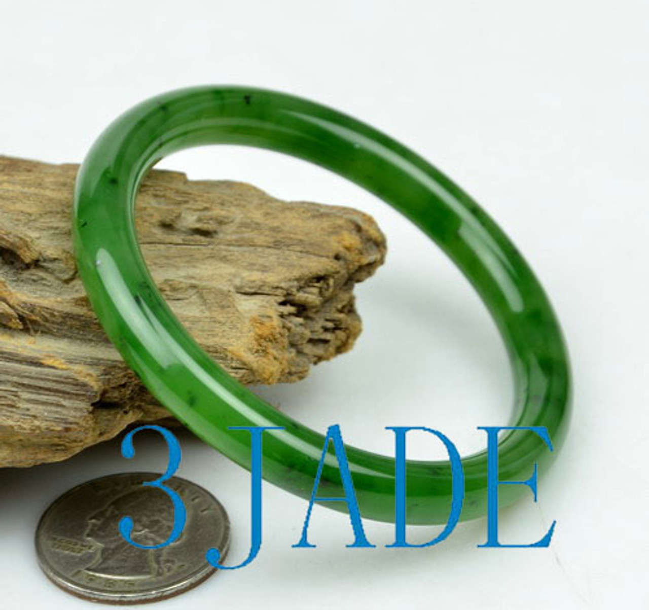 green jade bangle