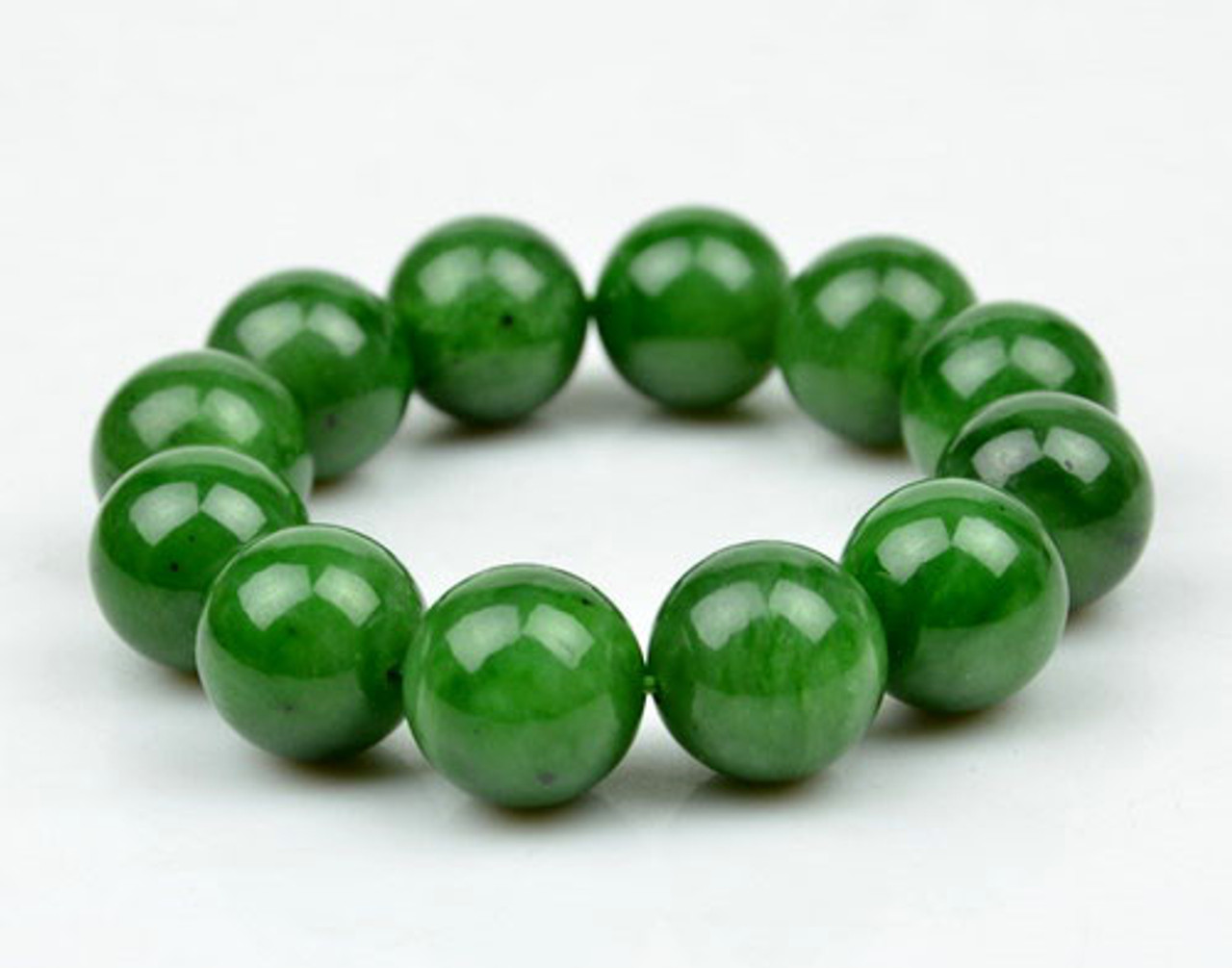 Jadeite bead clearance bracelet