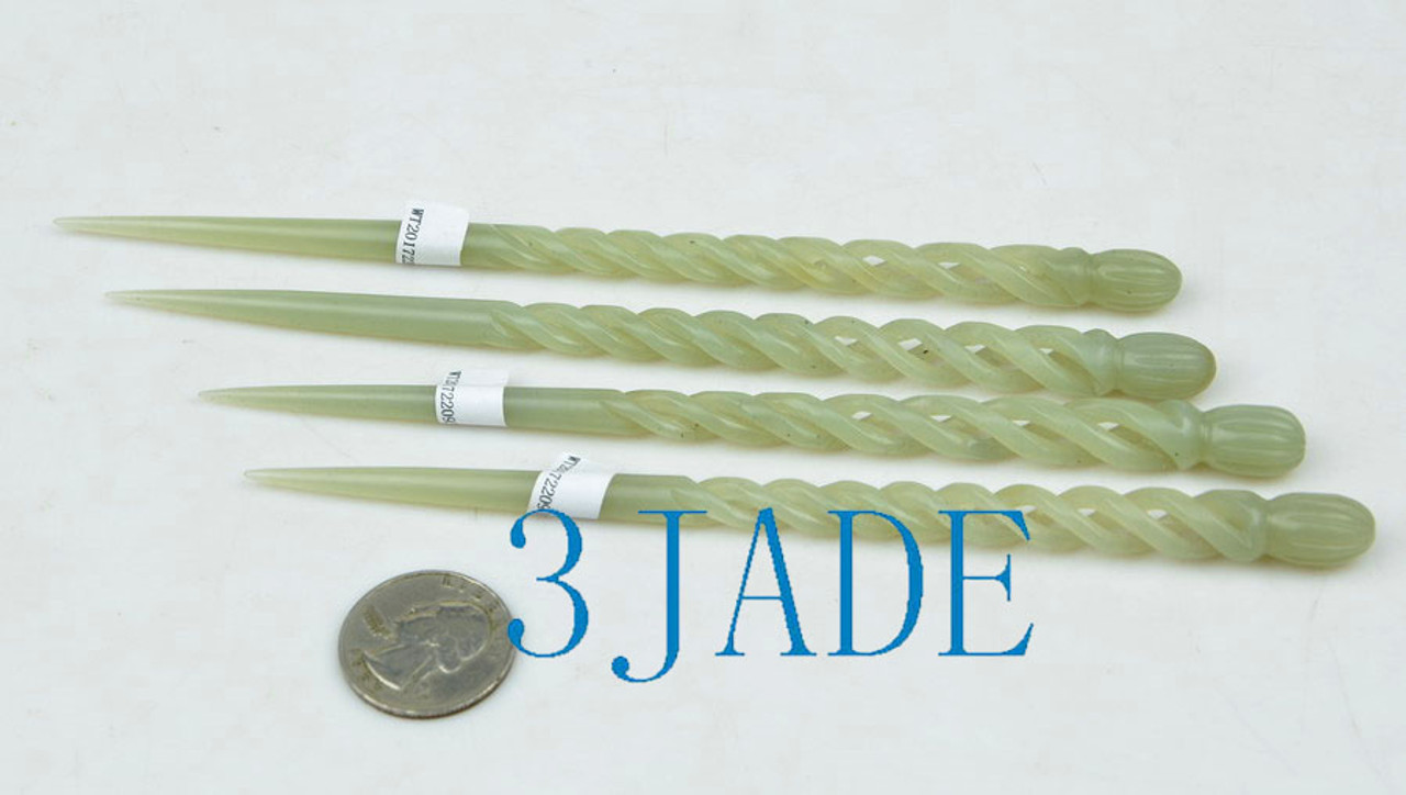 jade hair pin