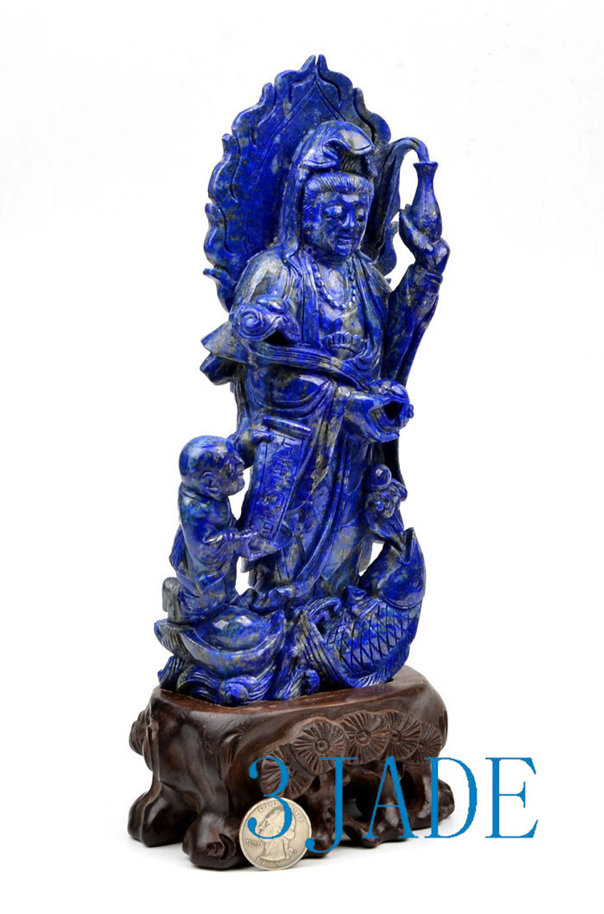  Lapis Lazuli carving