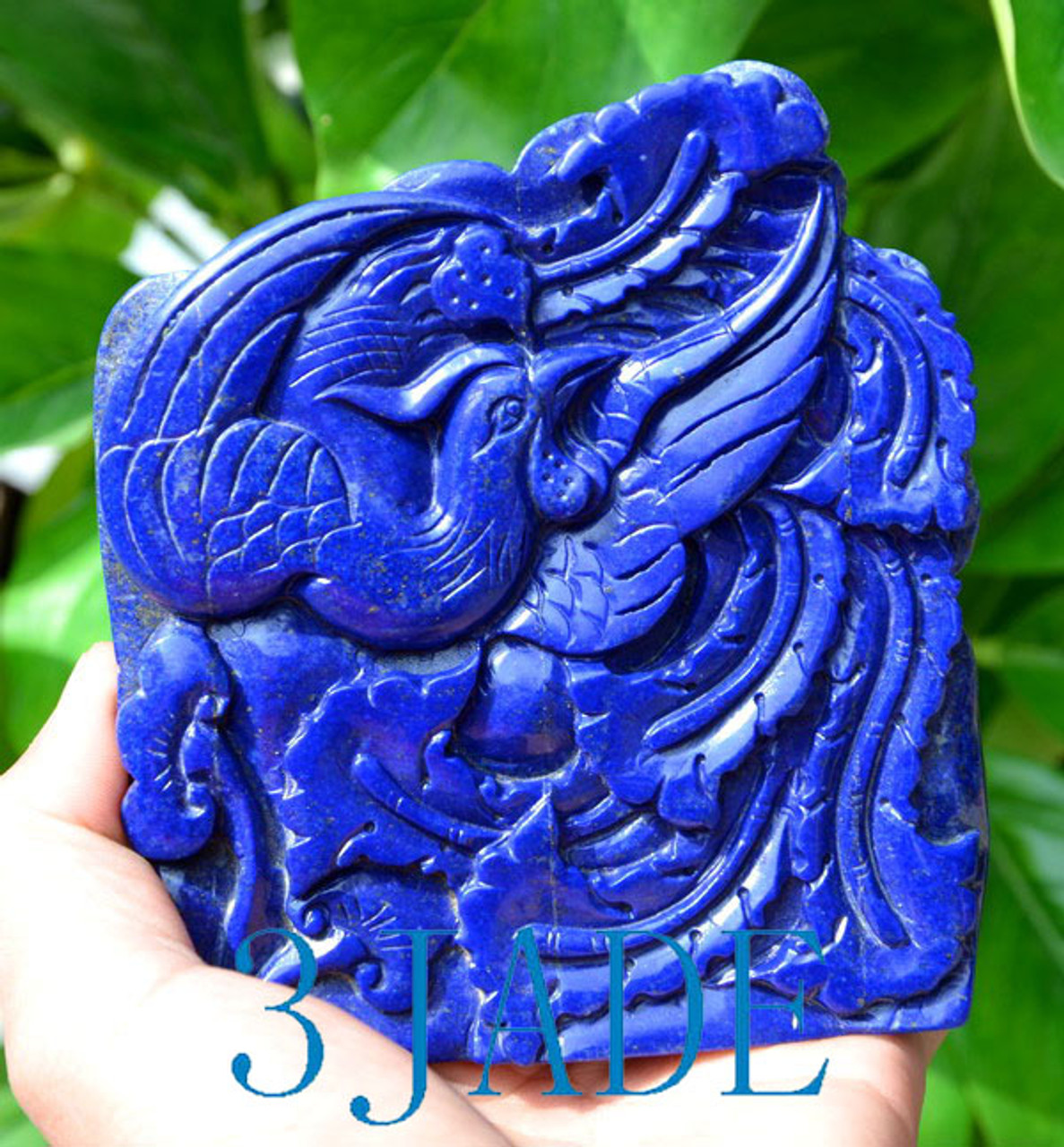 Phoenix carving