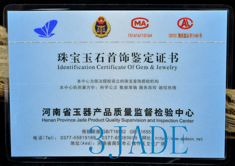 Hand Carved Green Nephrite Jade Beetle Insects Pendant / Necklace