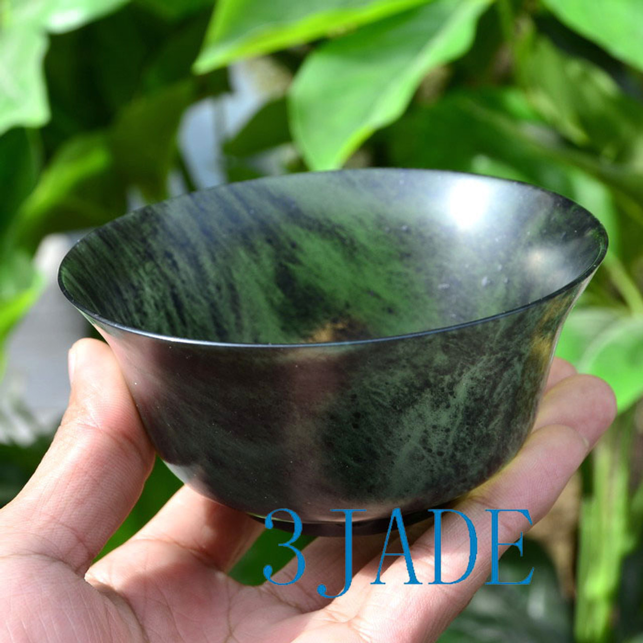 hand carved stone bowl