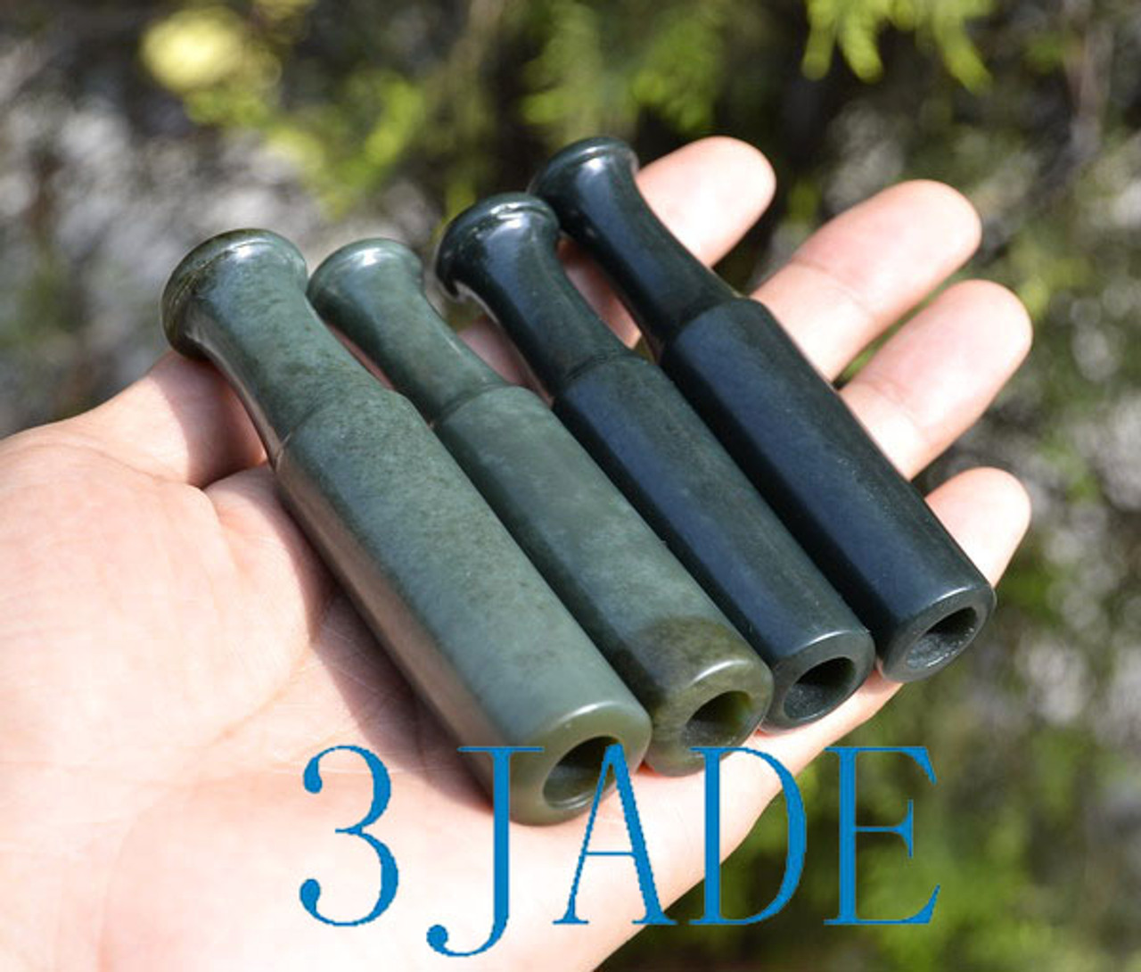 Jade Tobacco Pipe Mouthpiece