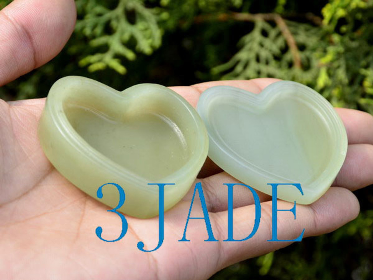 Jade Cosmetic Container