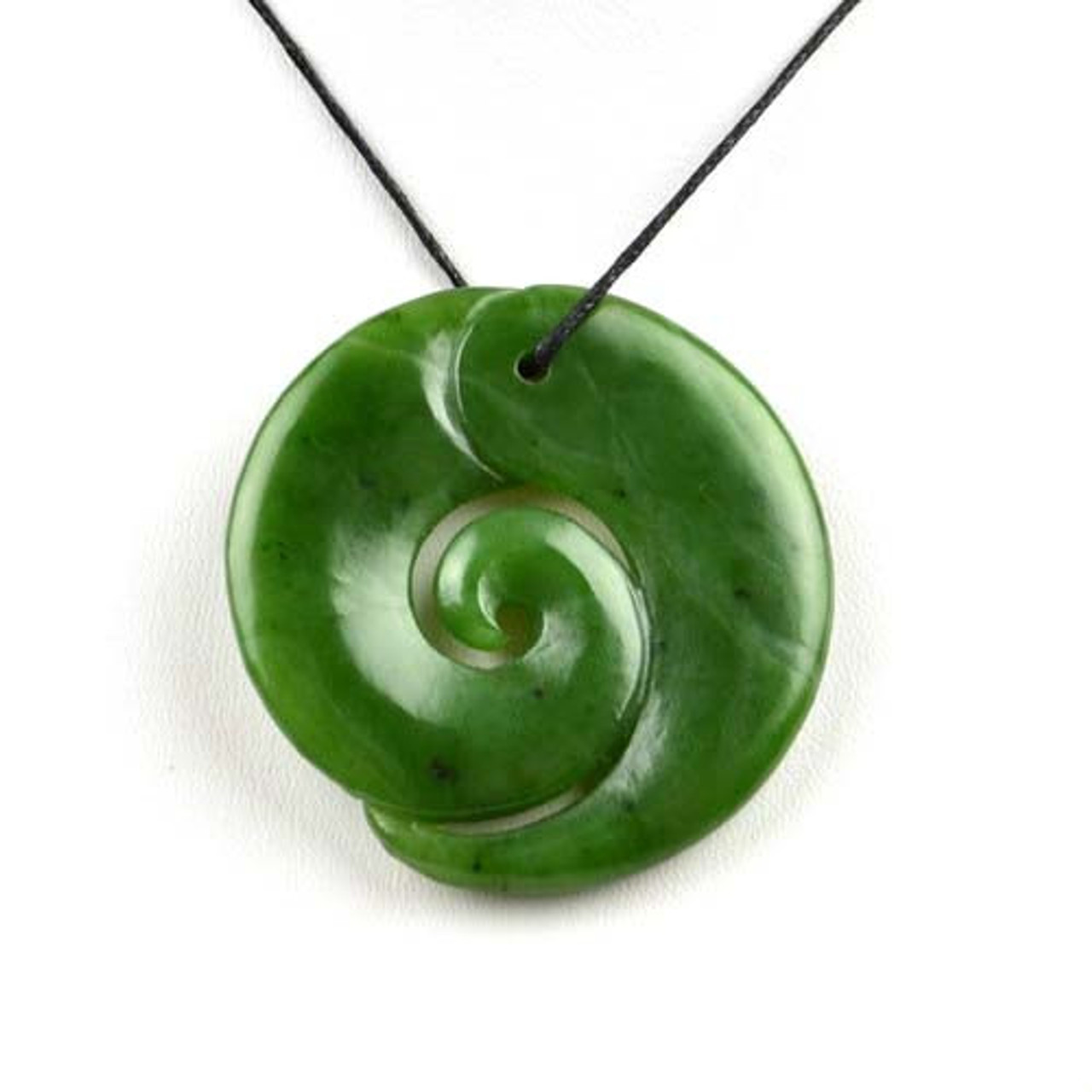 Buy Maori Spiral Necklace New Zealand Taniwha Koru Bone Carving Pendant,  Polynesian Pacific Island Design Style, Creation, New Life Online in India  - Etsy