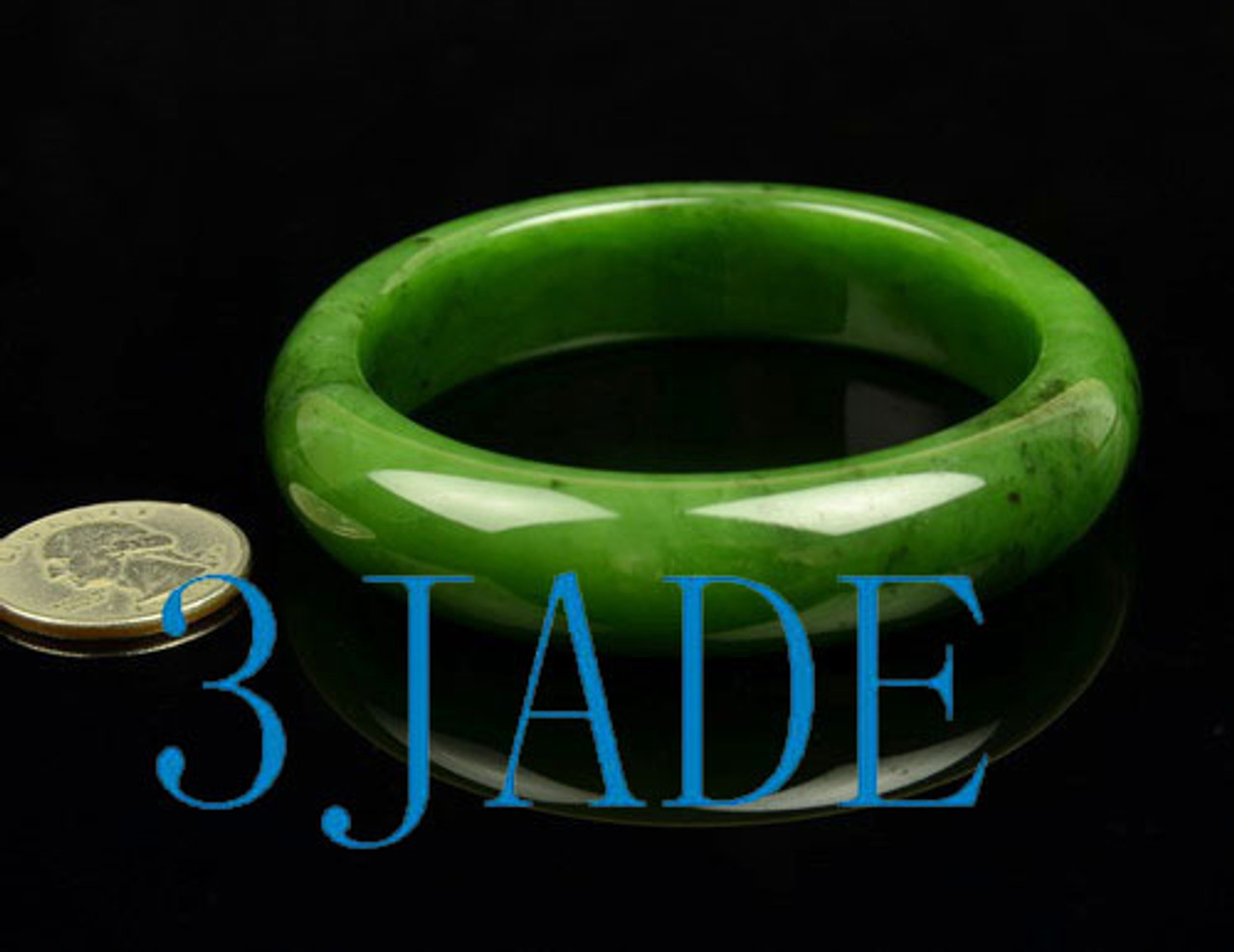 solid jade bangle