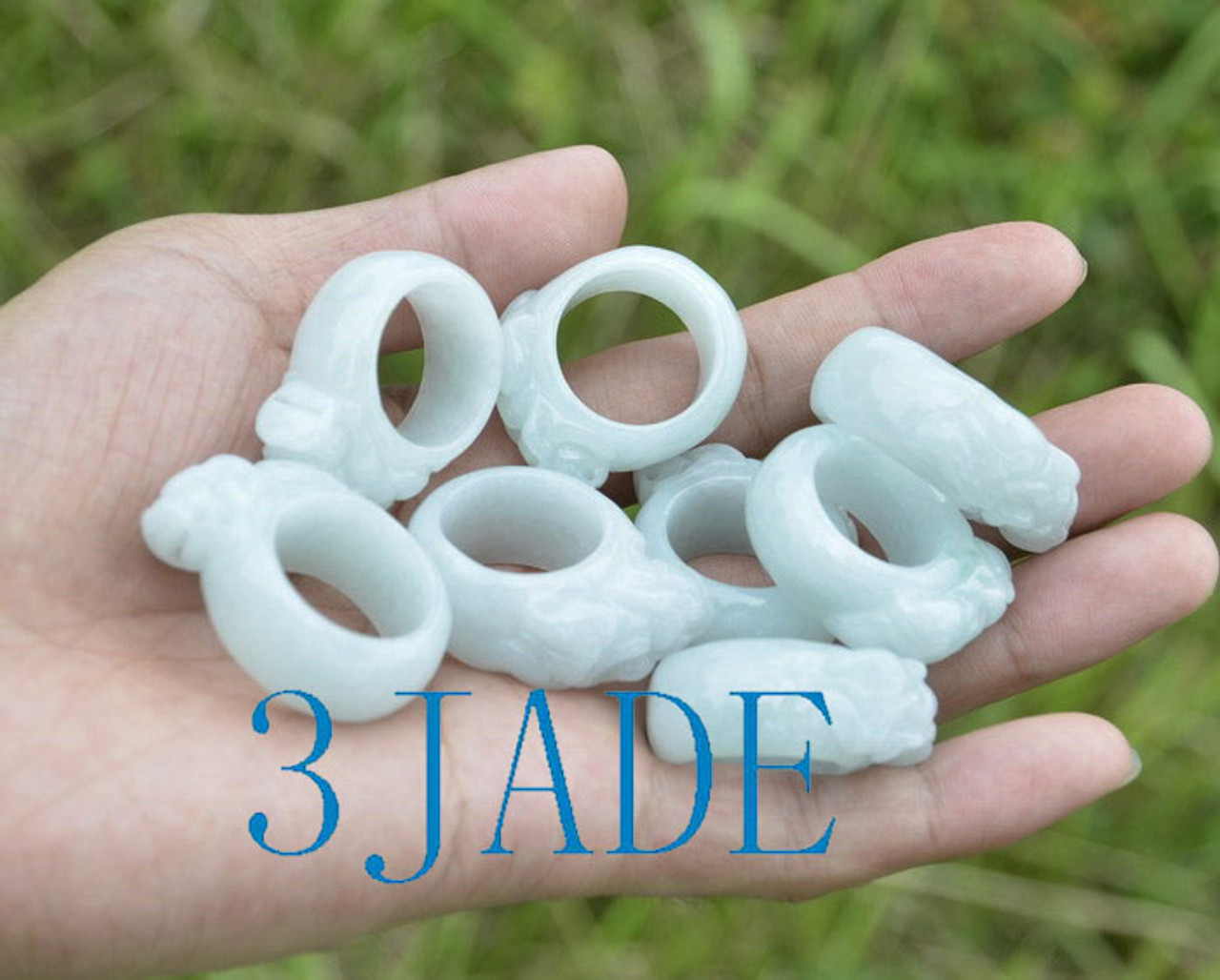 A grade jade ring