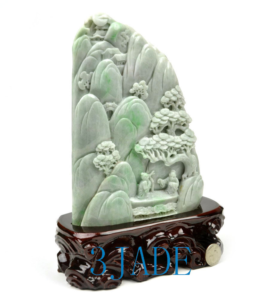  jade mountain statue