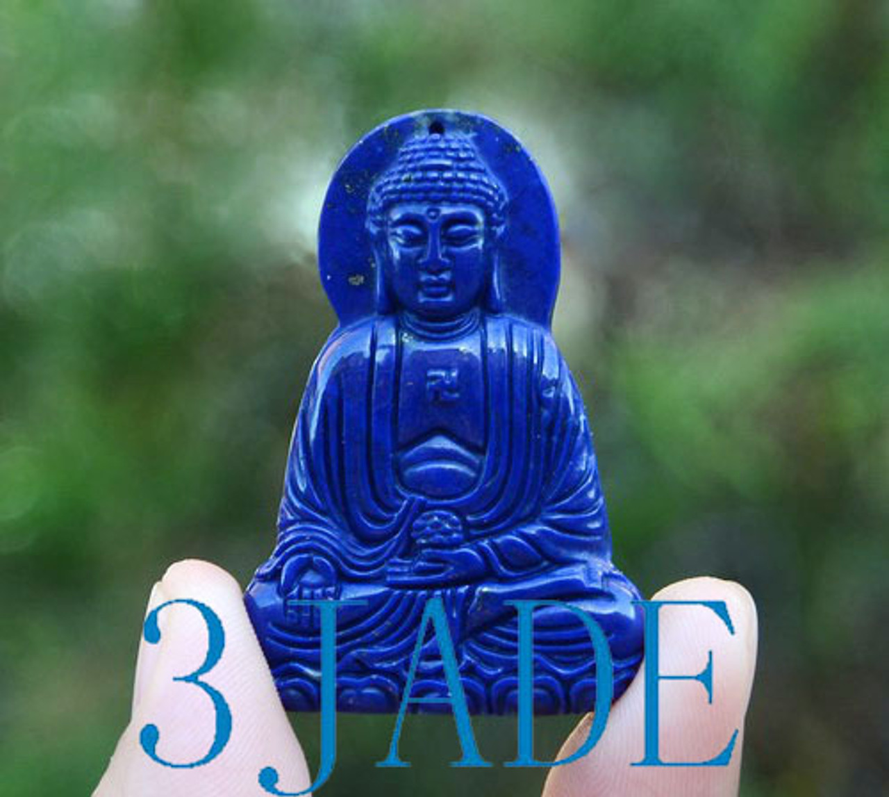 lapis lazuli Sakyamuni Pendant