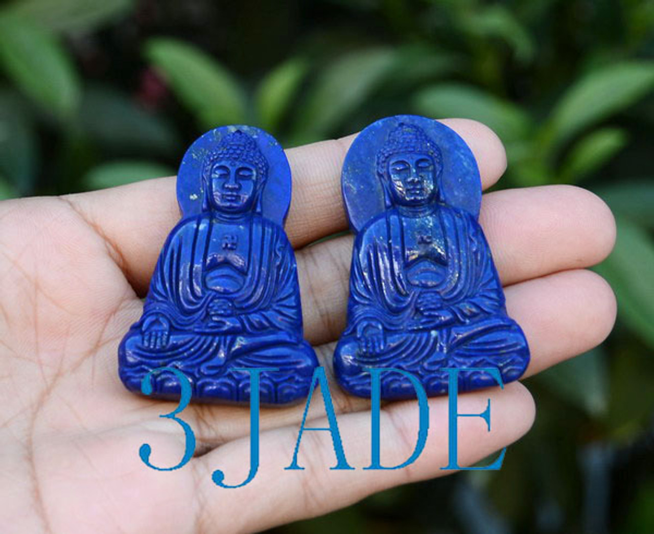 lapis lazuli Buddha Pendant