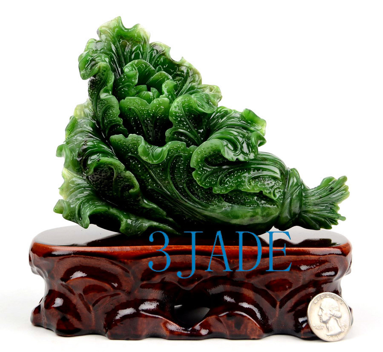 Jade Cabbage Sculpture