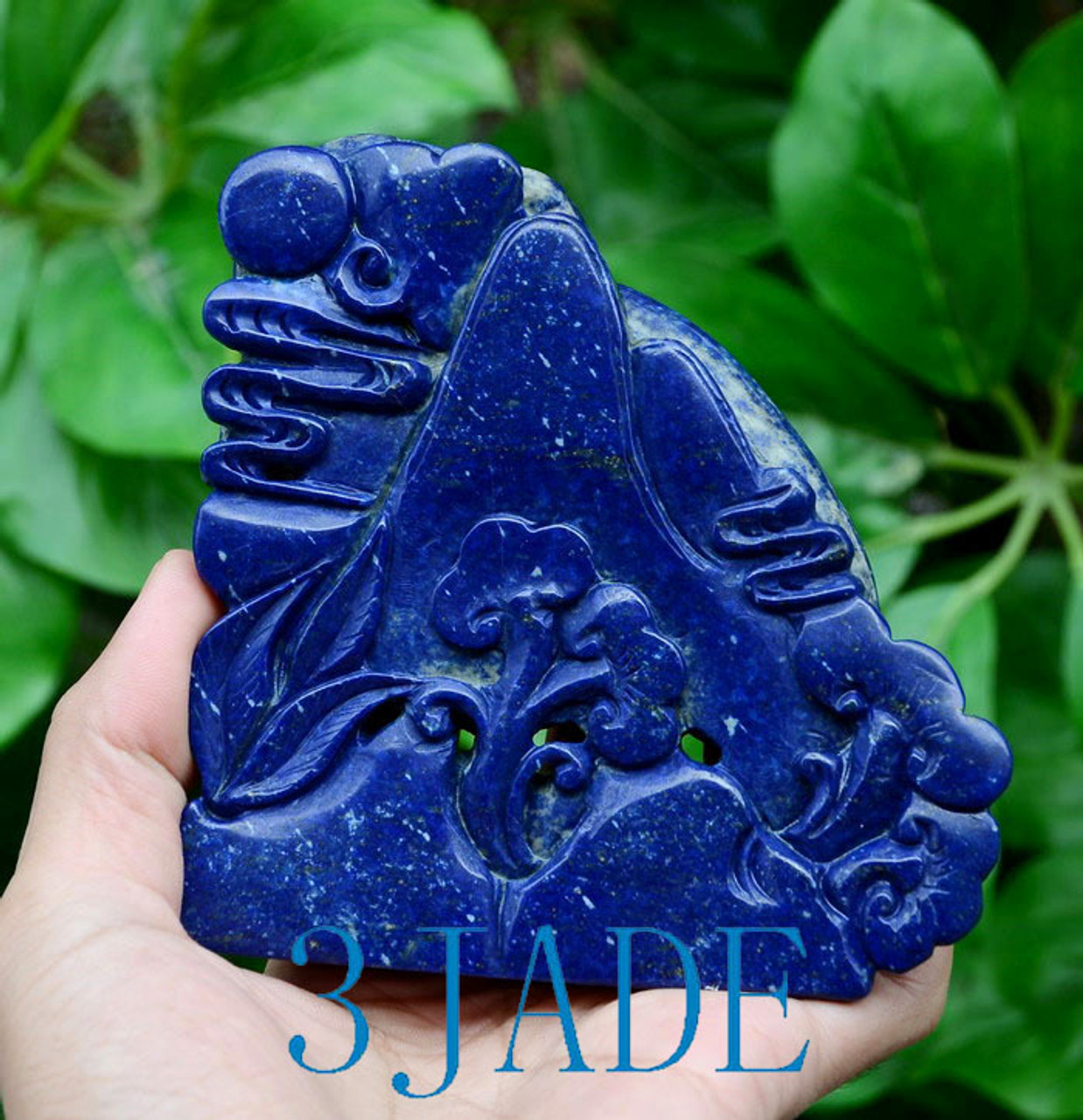 Natural Lapis Lazuli Eagle Mini Sculpture / Carving / Statue