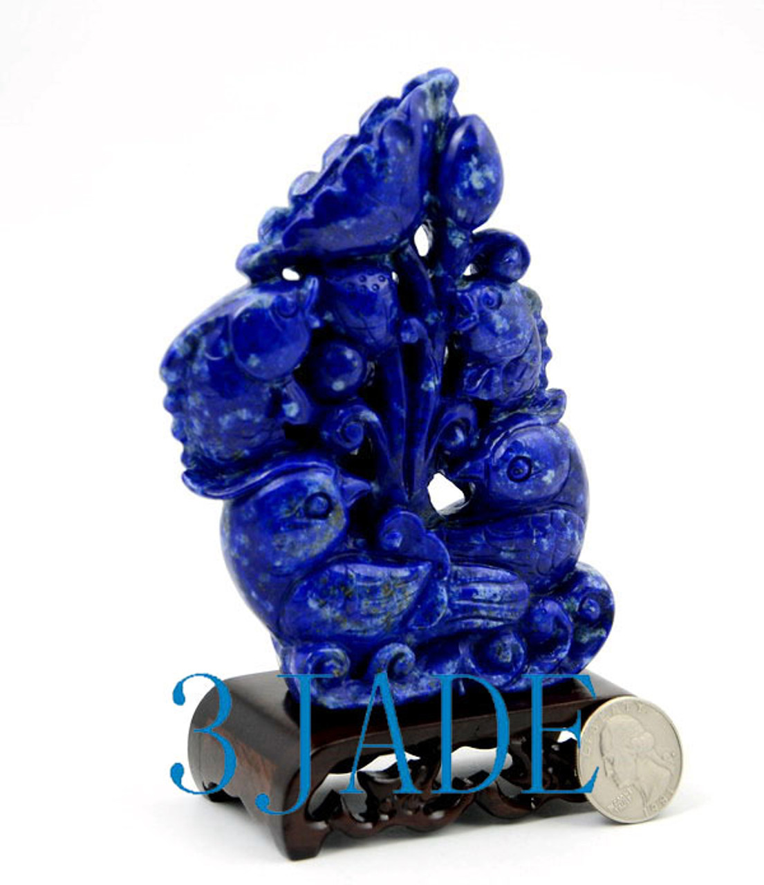 Lapis Lazuli Mandarin Ducks