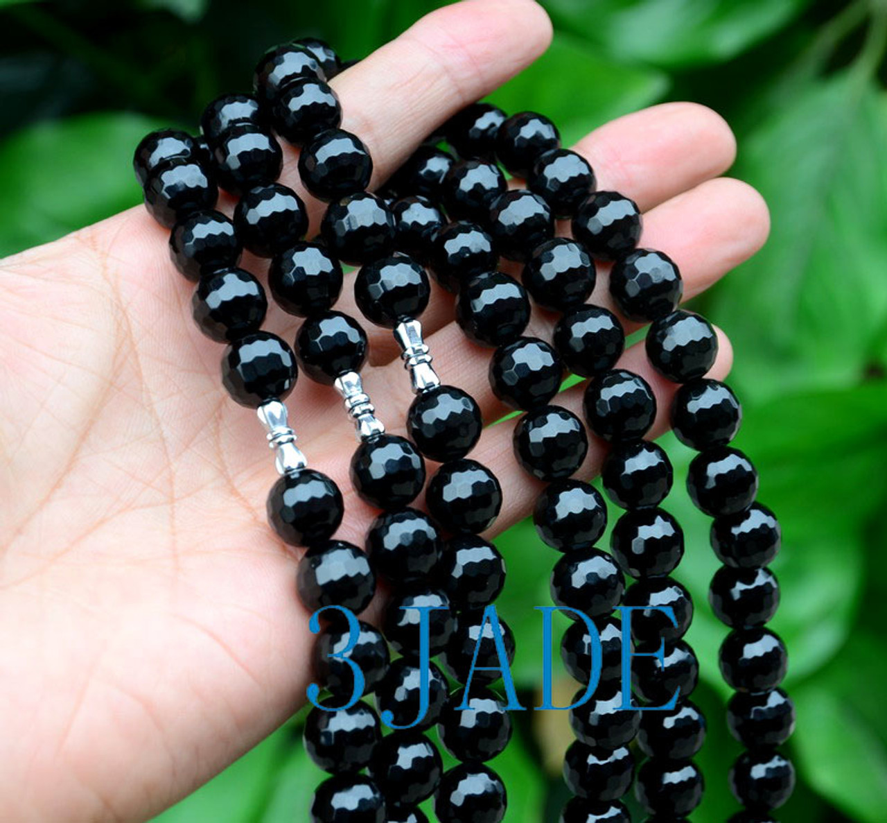 black onyx beads