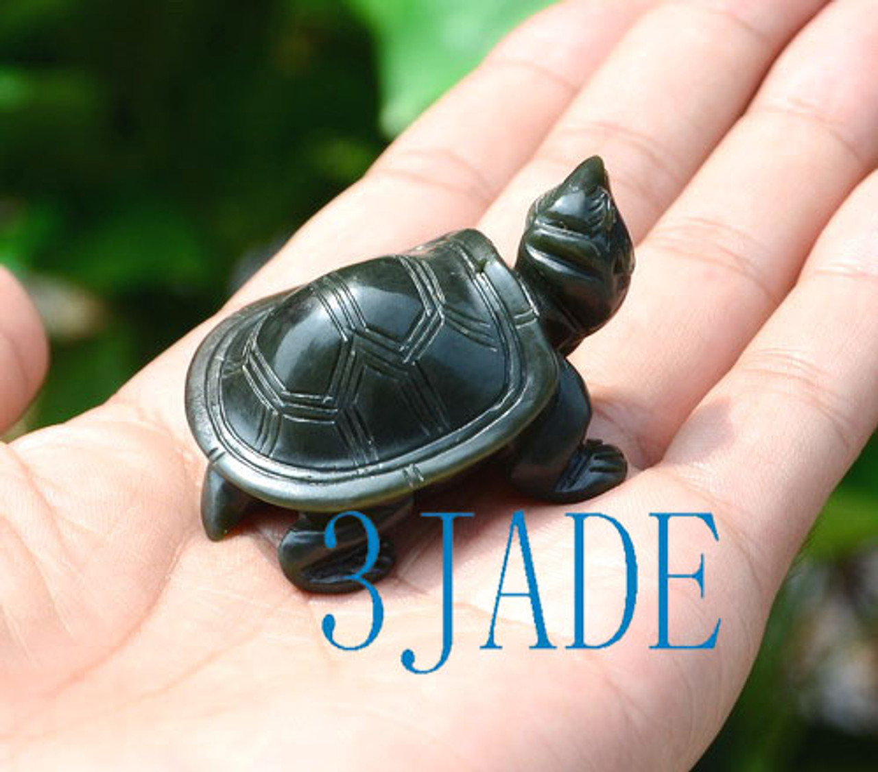 Nephrite Jade Turtle Figurine