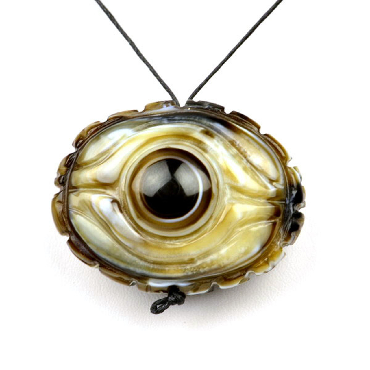 Heaven Eye Dzi Bead Pendant