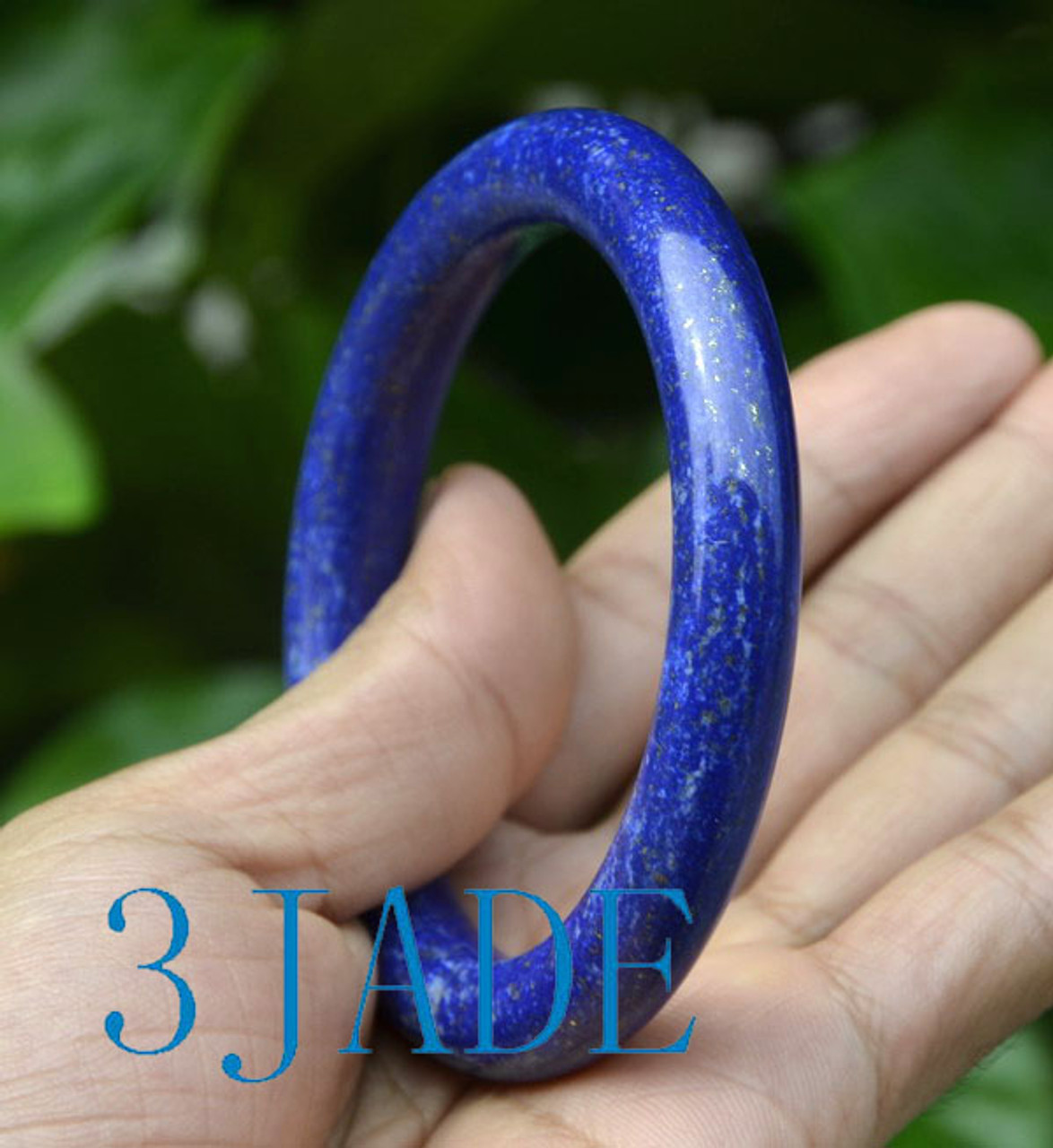 lapis lazuli gemstone jewelry bangle