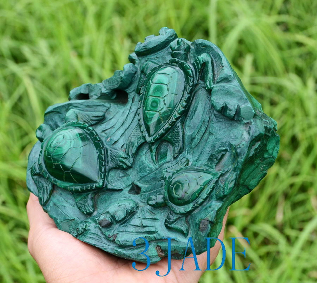 Malachite Statue