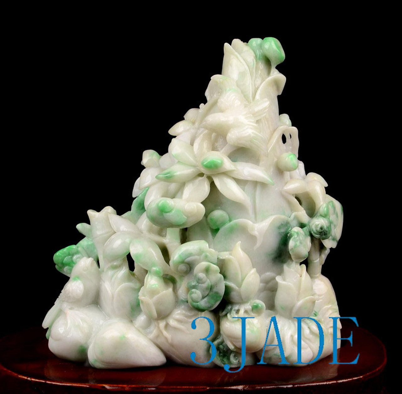 Jadeite Jade Bamboo Shoots Carving