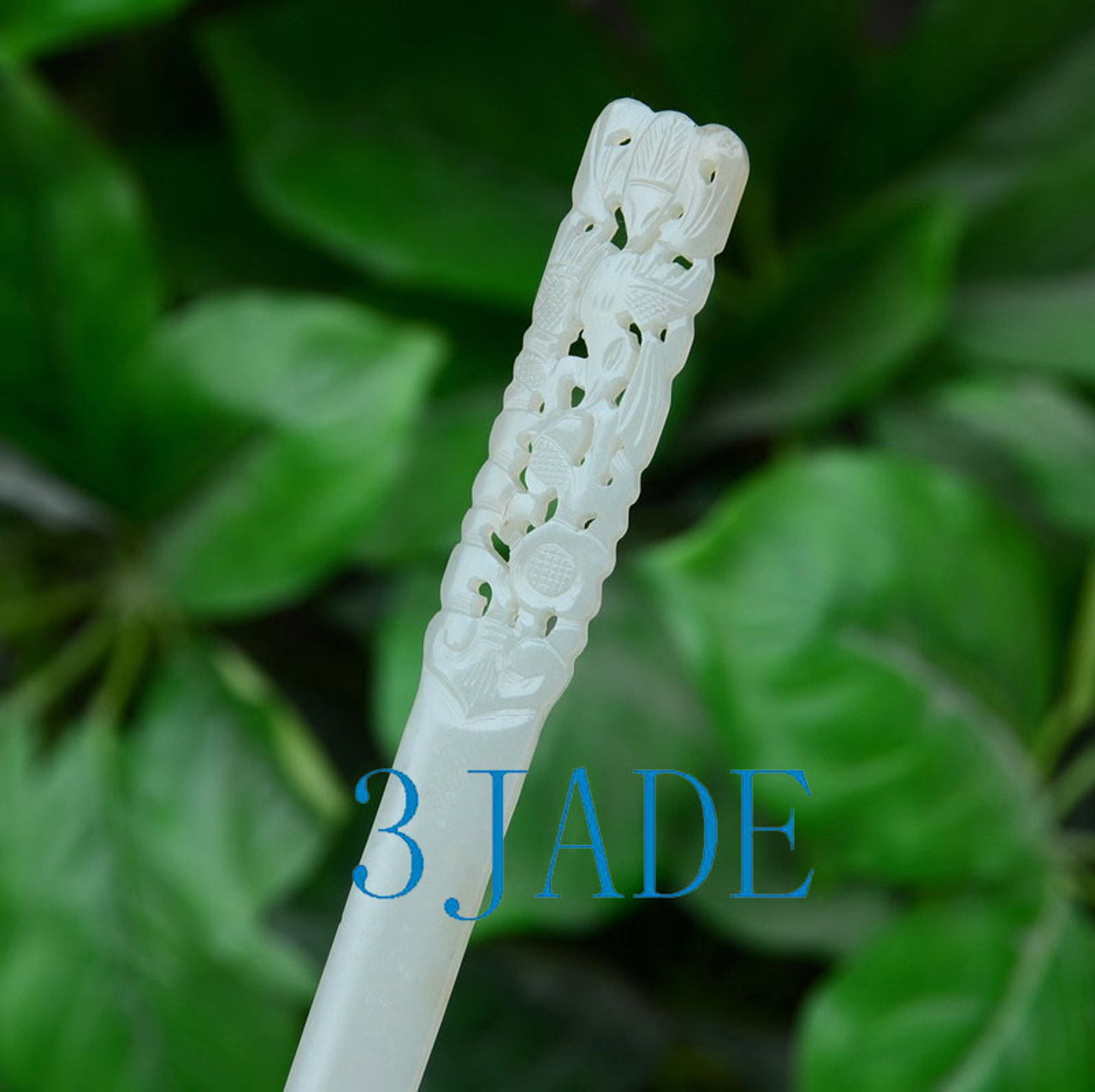 Hand Carved Hair Stick