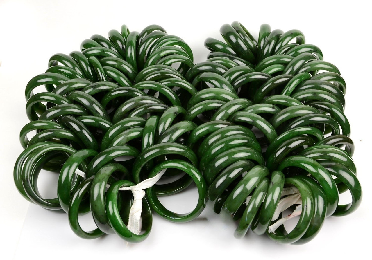 green nephrite jade bangle wholesale