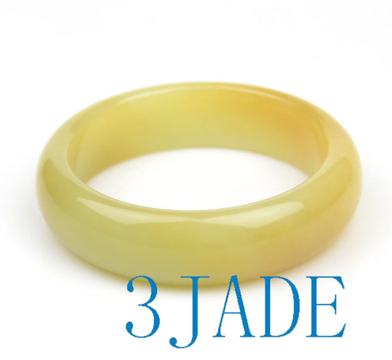 58mm Sugar Brown Color Nephrite Jade Bangle Bracelet