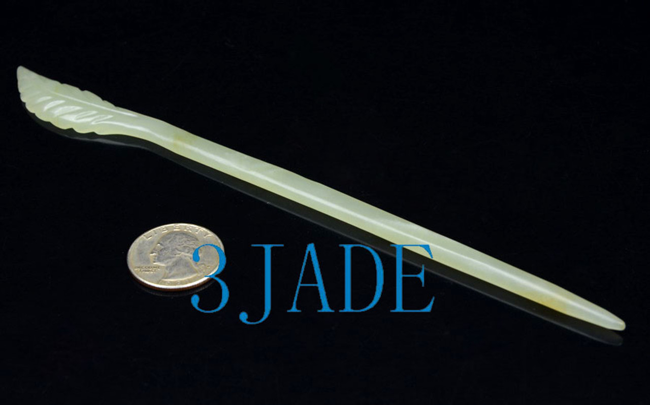 jade hair stick
