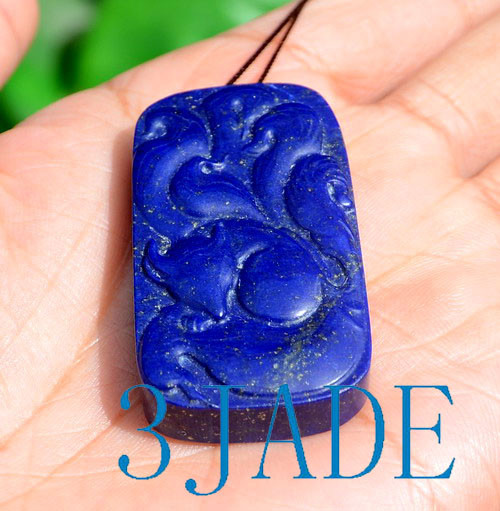 Natural Lapis Lazuli Nine-tailed Fox/Kumiho/Gumiho/구미호/九尾狐