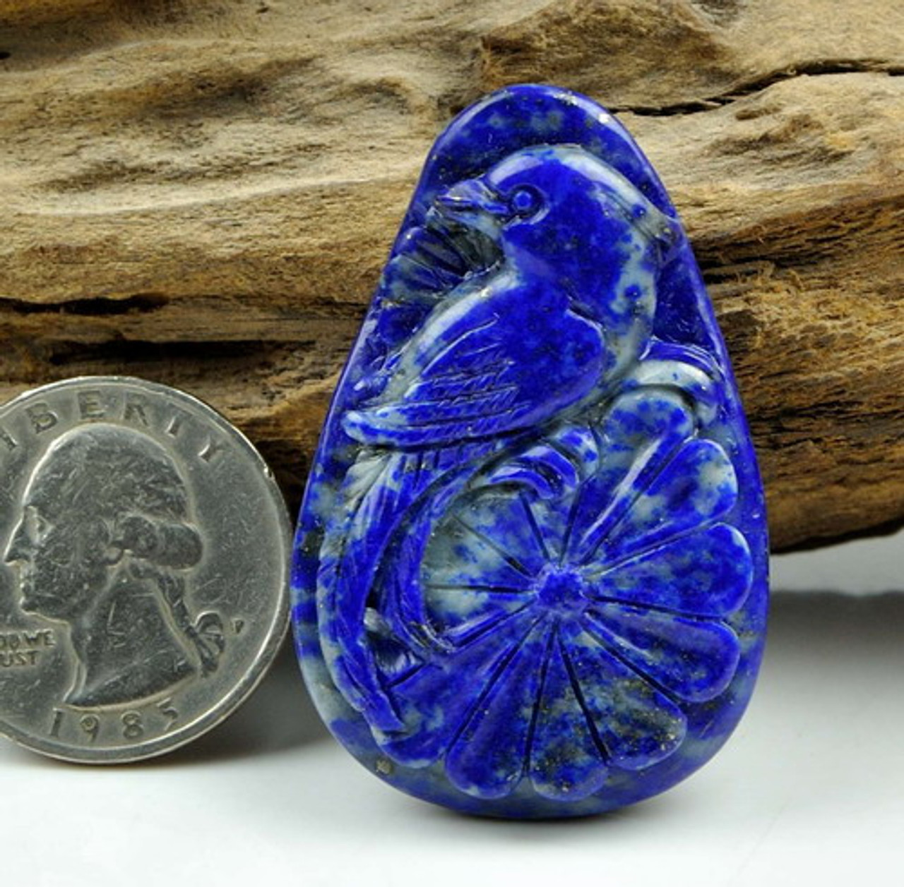 Lapis Lazuli carving