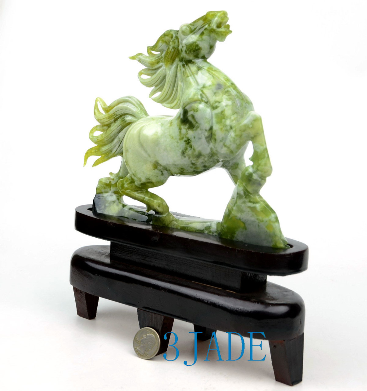 Xiu jade horse carving