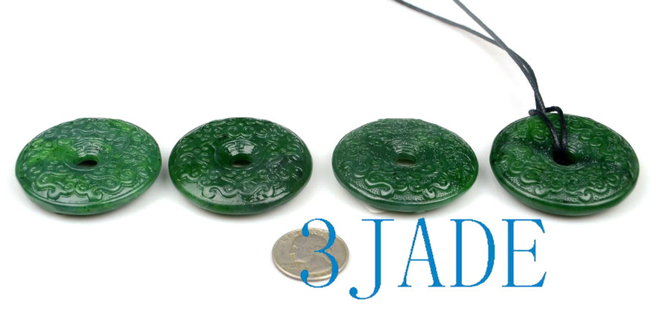 real jade bi necklace