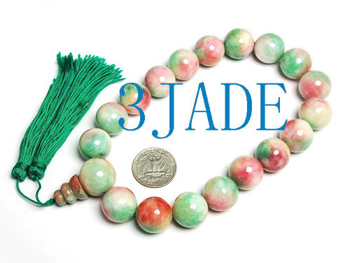 colorful prayer beads