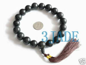 black prayer beads