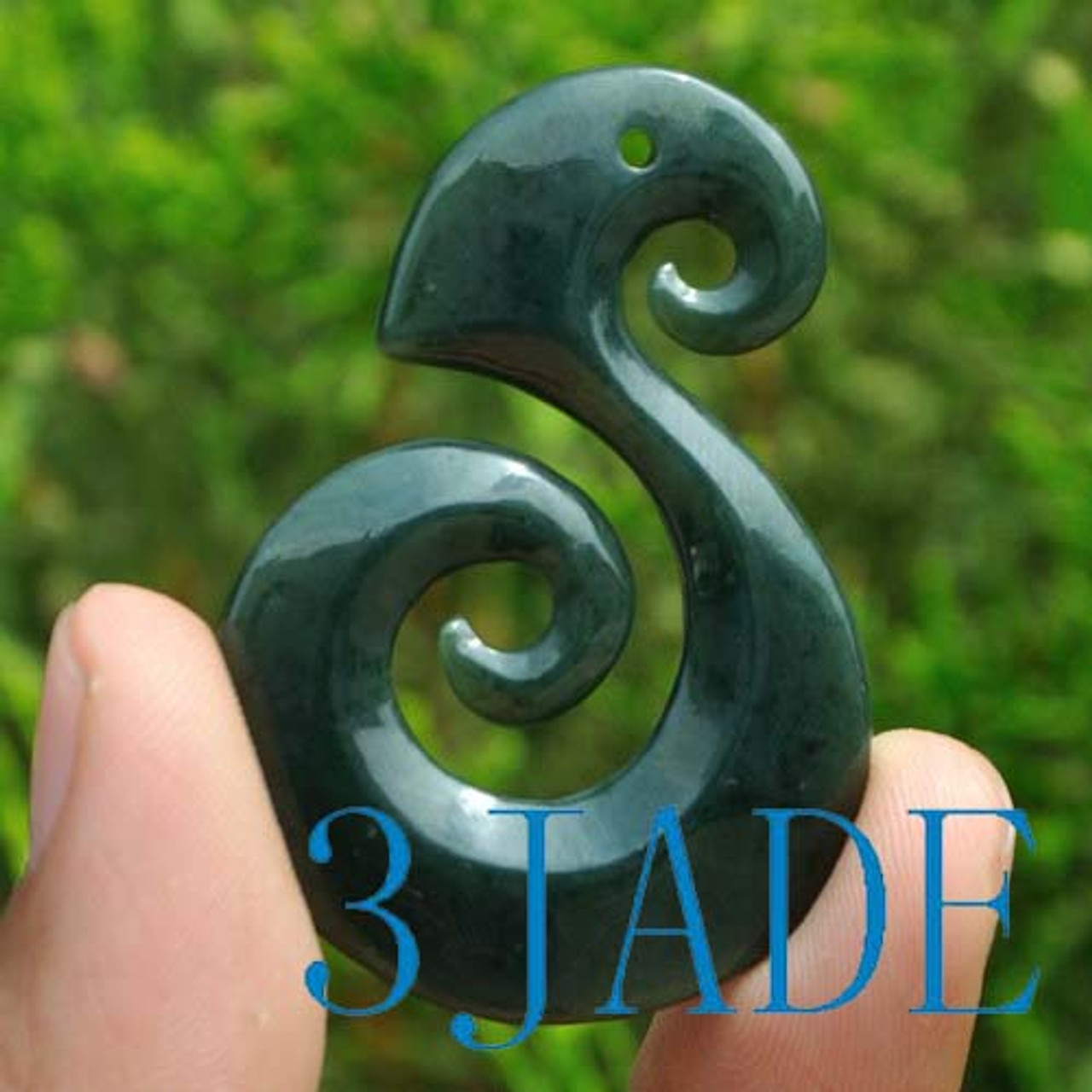 Nephrite Jade Koru