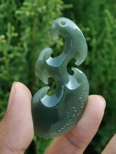 Jade Manaia Pendant
