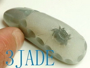 Nephrite Jade Spider