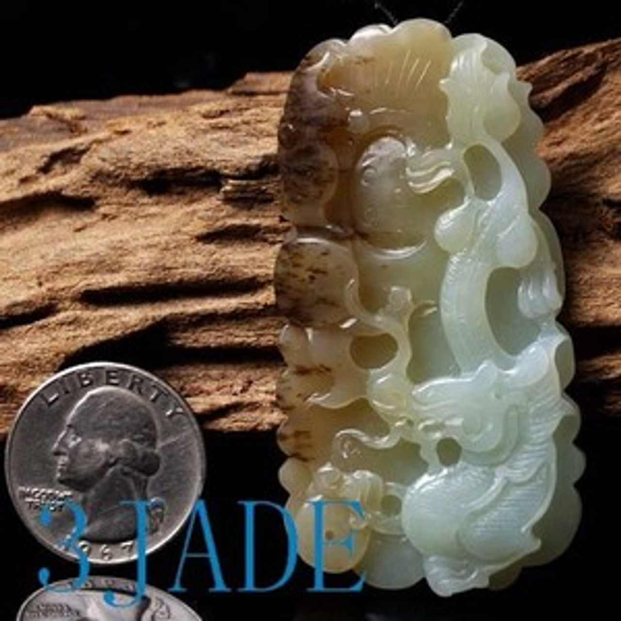 Jade Dragon Pendant